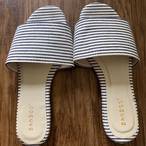 Bamboo Slip On Sandals